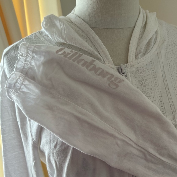 Billabong pretty white hoodie - Picture 4 of 5